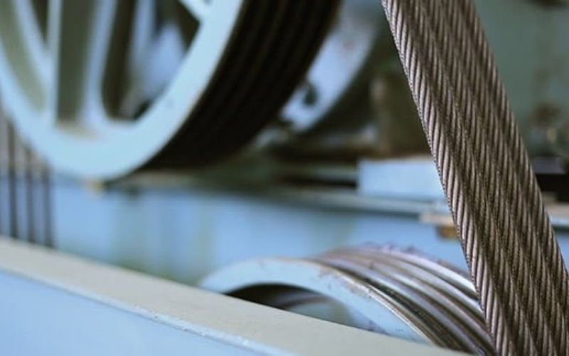 Dây cáp tải xuống cấp, kém an toàn