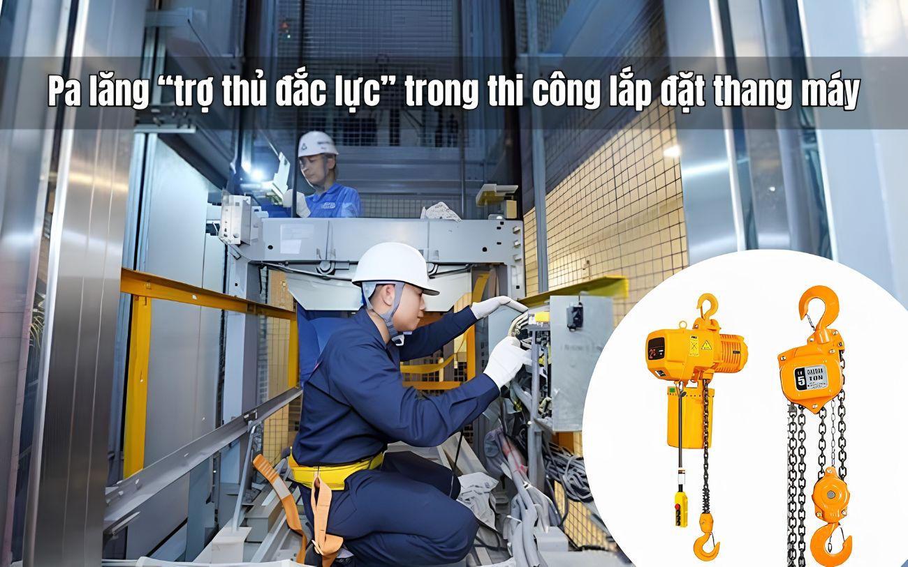 Vai trò của móc treo thang máy